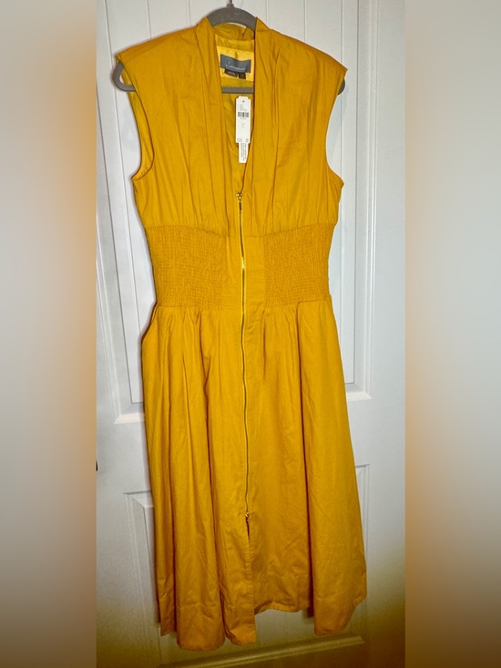 Anthropologie Dresses & Skirts - Anthropologie Tommie Zip Front Midi Dress- L